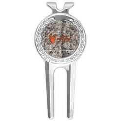 Hunting Camo Golf Divot Tool & Ball Marker (Personalized)