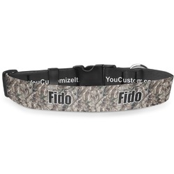 Hunting Camo Deluxe Dog Collar (Personalized)