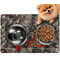 Hunting Camo Dog Food Mat - Small LIFESTYLE