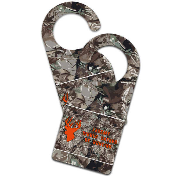 Hunting Camo Door Hanger - MAIN