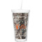 Hunting Camo Double Wall Tumbler with Straw (Personalized)