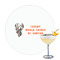 Hunting Camo Drink Topper - Large - Single with Drink