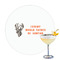 Hunting Camo Printed Drink Topper (Personalized)