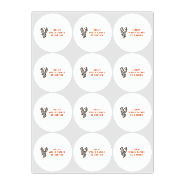 Hunting Camo Drink Topper - Small - Set of 12