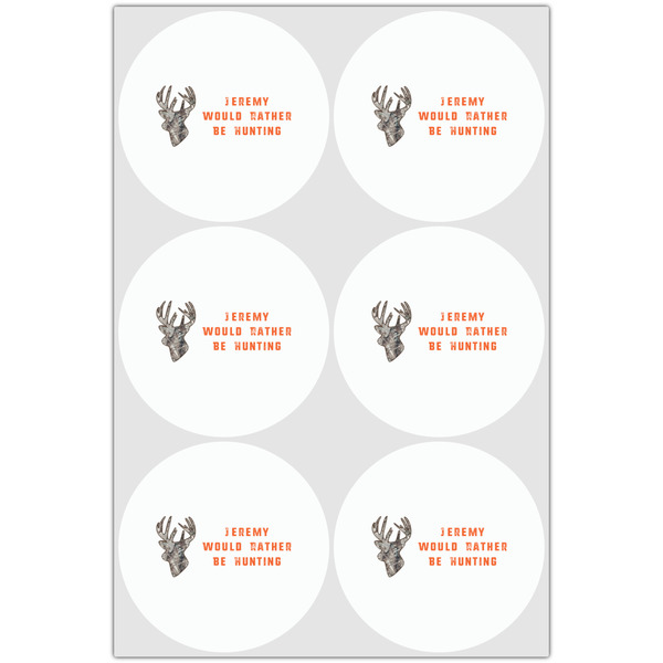 Hunting Camo Drink Topper - XLarge - Set of 6