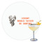 Hunting Camo Drink Topper - XLarge - Single with Drink