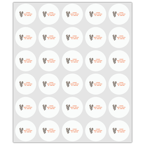 Hunting Camo Drink Topper - XSmall - Set of 30