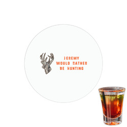 Hunting Camo Printed Drink Topper - 1.5" (Personalized)