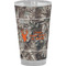 Hunting Camo Pint Glass - Full Color - Front View