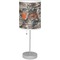 Hunting Camo Drum Lampshade with base included