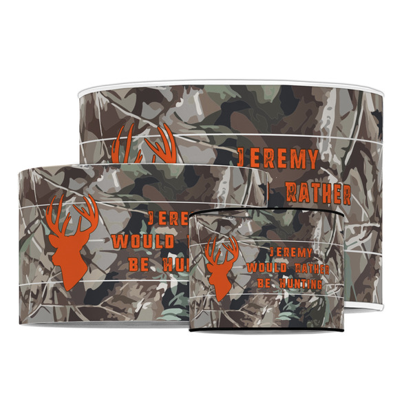 Hunting Camo Drum Lampshades - MAIN