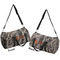 Hunting Camo Duffle bag large front and back sides