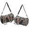 Hunting Camo Duffle bag small front and back sides