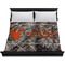 Hunting Camo Duvet Cover - King - On Bed - No Prop