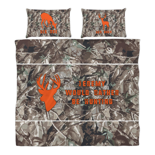 Hunting Camo Duvet Cover Set - King - Alt Approval