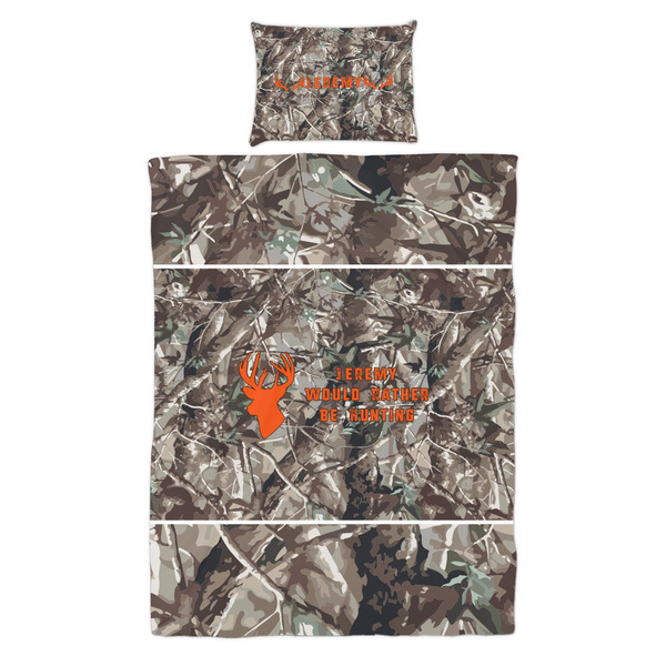 Hunting Camo Duvet Cover Set - Twin - Alt Approval