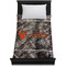 Hunting Camo Duvet Cover - Twin XL - On Bed - No Prop