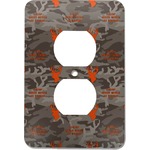 Hunting Camo Electric Outlet Plate (Personalized)