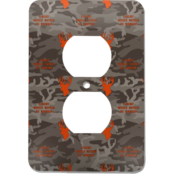 Custom Hunting Camo Electric Outlet Plate (Personalized)