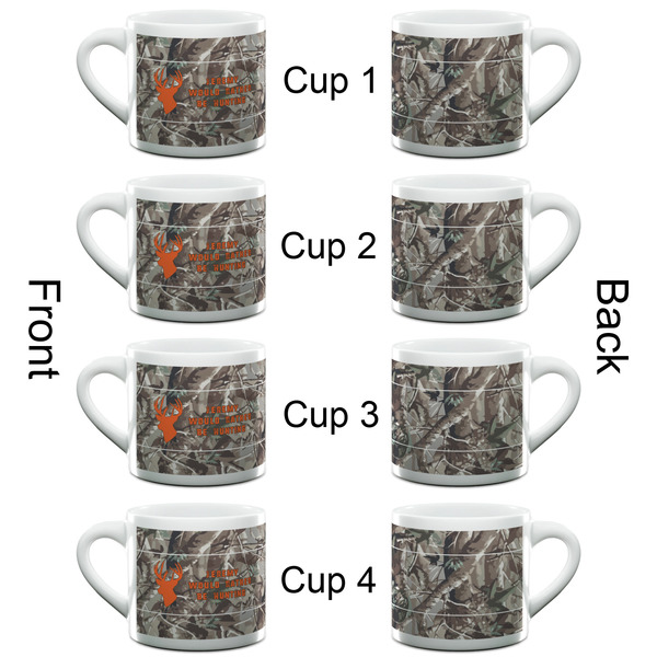 Hunting Camo Espresso Cup - 6oz (Double Shot Set of 4) APPROVAL