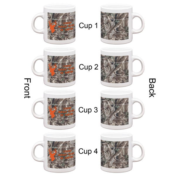 Hunting Camo Espresso Cup Set of 4 - Apvl