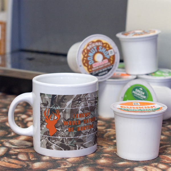 Hunting Camo Espresso Cup - Single Lifestyle