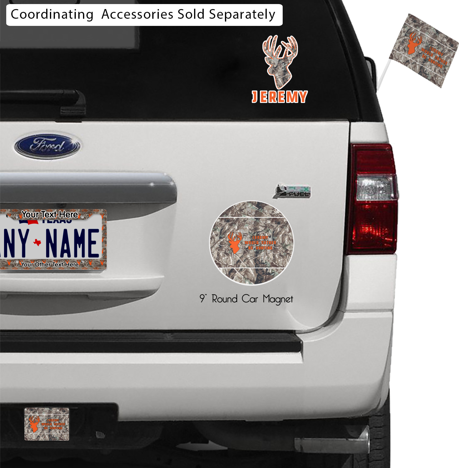 Custom Hunting Camo Graphic Car Decal (Personalized) YouCustomizeIt