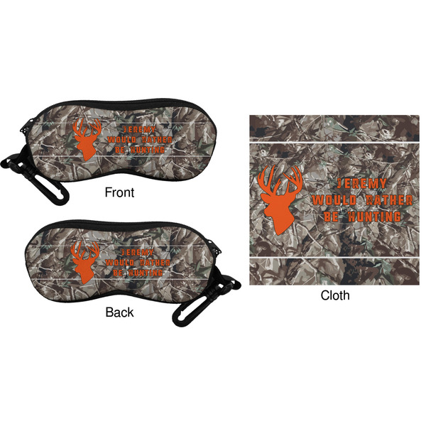 Hunting Camo Eyeglass Case & Cloth (Approval)