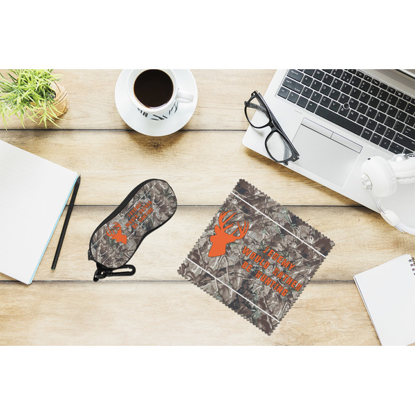 Hunting Camo Eyeglass Case and Cloth Set - LIFESTYLE