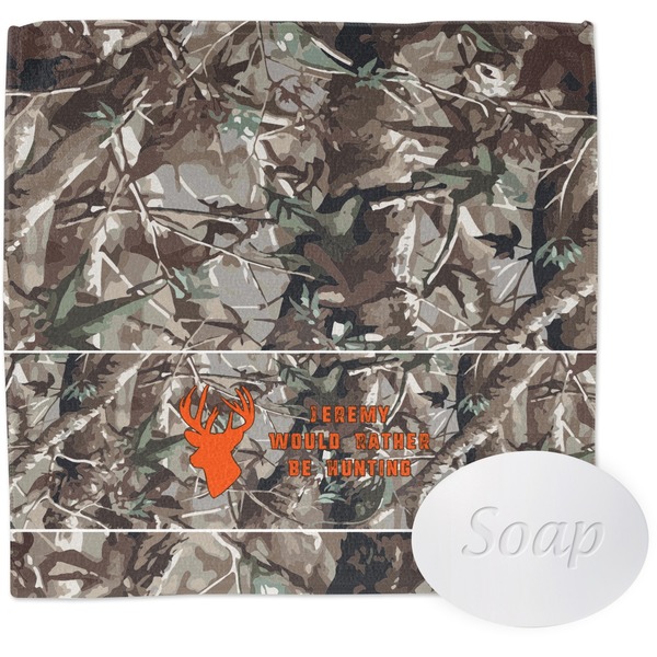 Custom Hunting Camo Washcloth (Personalized)