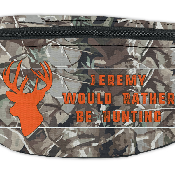 Hunting Camo Fanny Pack - Closeup