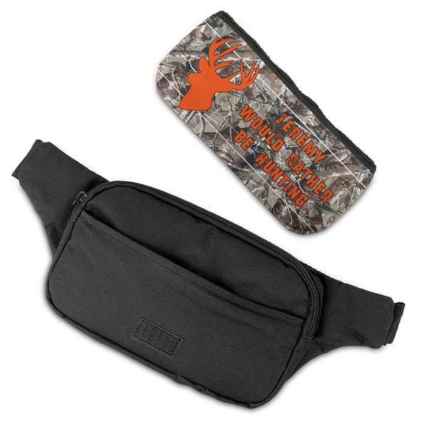 Hunting Camo Fanny Packs - FLAT (flap off)