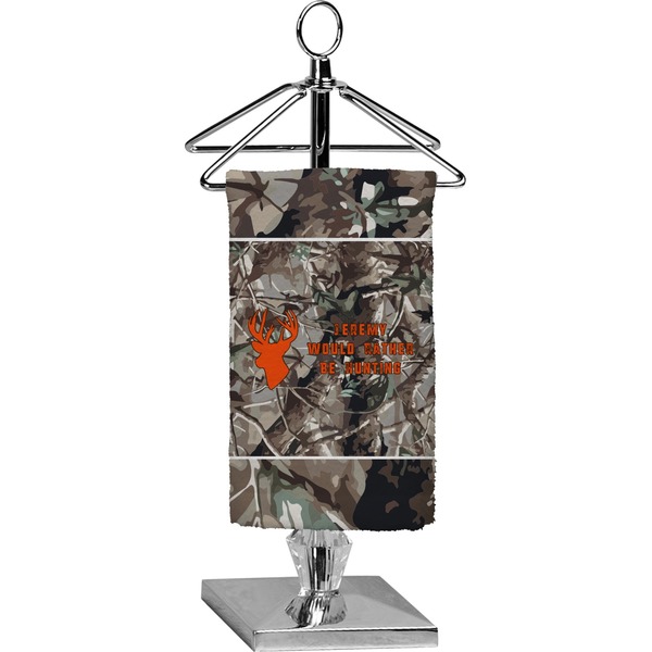 Custom Hunting Camo Finger Tip Towel - Full Print (Personalized)