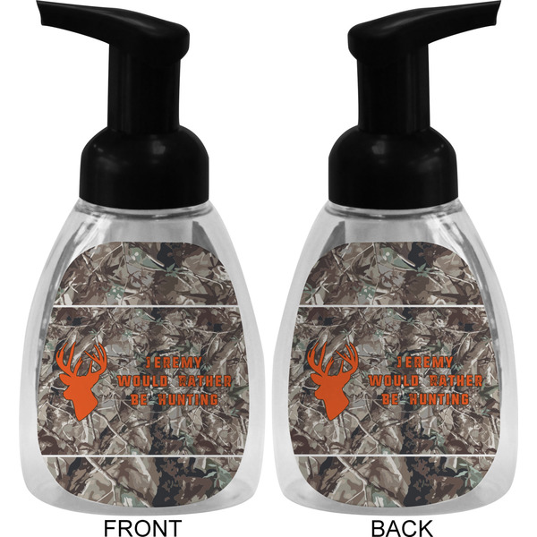 Hunting Camo Foam Soap Bottle (Front & Back)