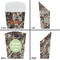 Hunting Camo French Fry Favor Box - Front & Back View