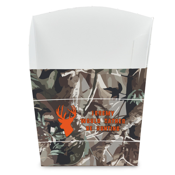 Custom Hunting Camo French Fry Favor Boxes (Personalized)