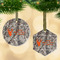Hunting Camo Frosted Glass Ornament - MAIN PARENT