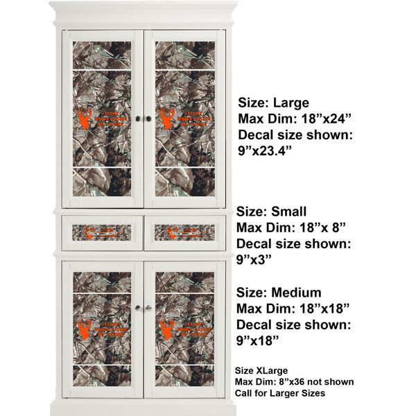 Hunting Camo Full Cabinet (Show Sizes)