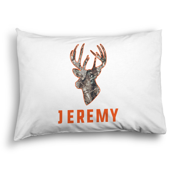 Custom Hunting Camo Pillow Case - Standard - Graphic (Personalized)