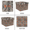 Hunting Camo Gift Boxes with Lid - Canvas Wrapped - Medium - Approval