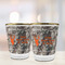 Hunting Camo Glass Shot Glass - with gold rim - LIFESTYLE