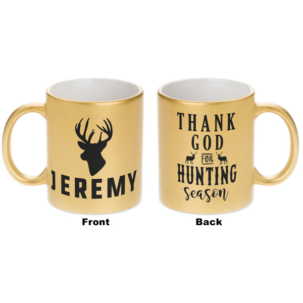 Hunting Camo Gold Mug - Apvl