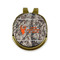Hunting Camo Golf Ball Marker Hat Clip - Front & Back