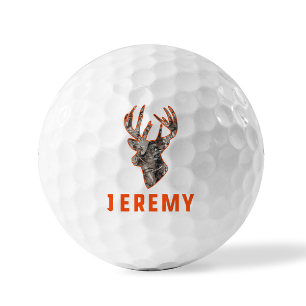 Hunting Camo Golf Balls - Generic - Set of 3 - FRONT