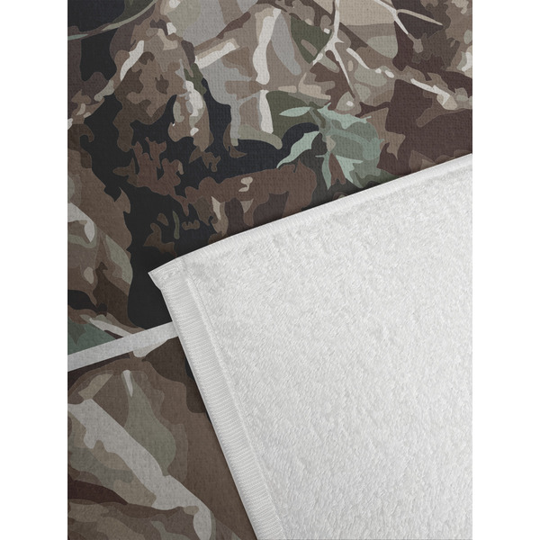 Hunting Camo Golf Towel - Detail