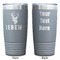 Hunting Camo Gray Polar Camel Tumbler - 20oz - Double Sided - Approval