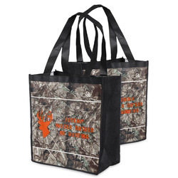 Hunting Camo Grocery Bag (Personalized)