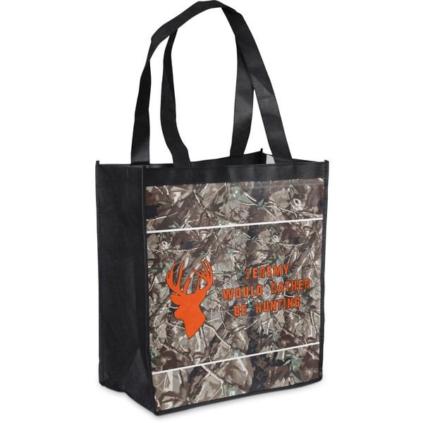 Custom Hunting Camo Grocery Bag (Personalized)