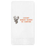 Hunting Camo Guest Towels - Full Color (Personalized)