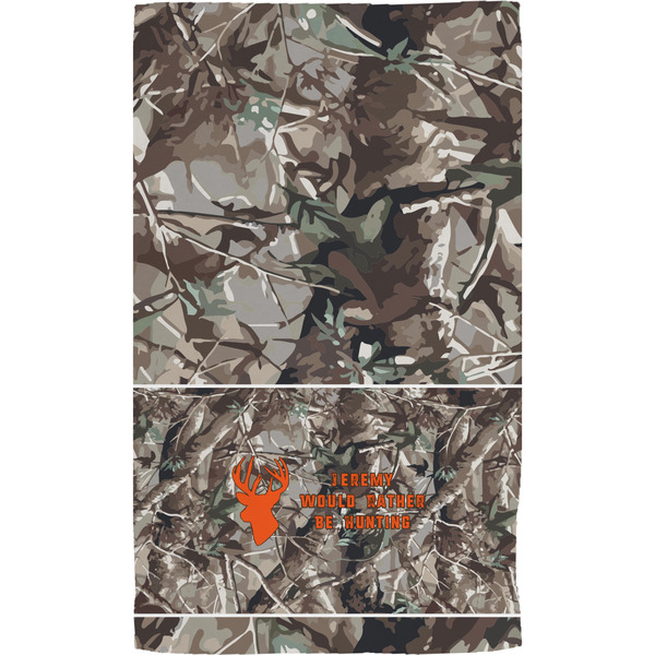 Hunting Camo Hand Towel (Personalized) Full